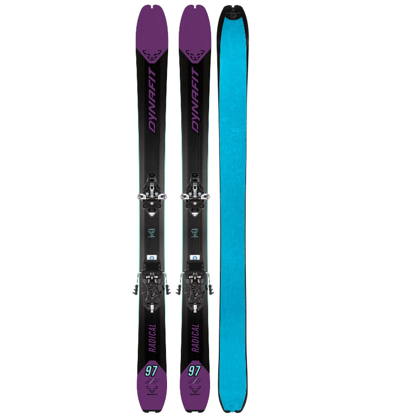 DYNAFIT Radical 97 W Ski Set 163cm w. ST 10 + SpeedSkin